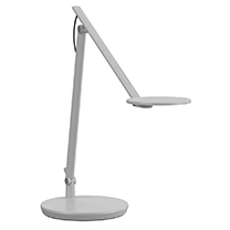 Nova bureaulamp, bureaublad, lichtgrijs