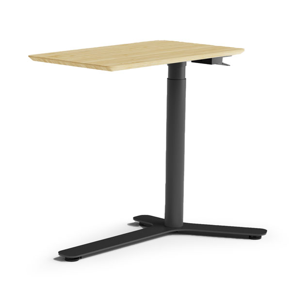 Float Mini, bamboeblad met carbonzwart onderstel