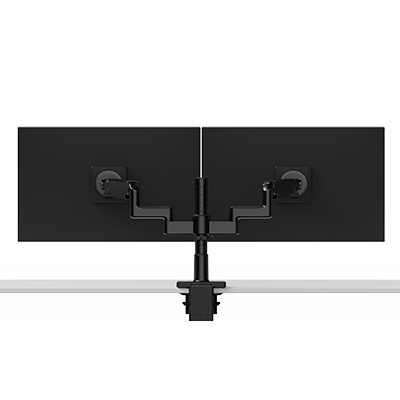 M/Flex M2.1 dubbele monitorarm, 10 cm/dynamische verbindingen, 30 cm staander, 100 x 100 mm VESA