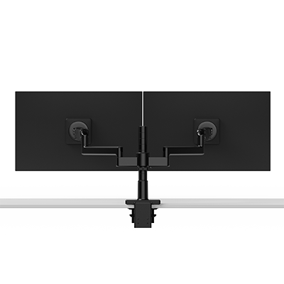 M/Flex M2.1 dubbele monitorarm, 20 cm/dynamische verbindingen, 30 cm staander, 100 x 100 mm VESA