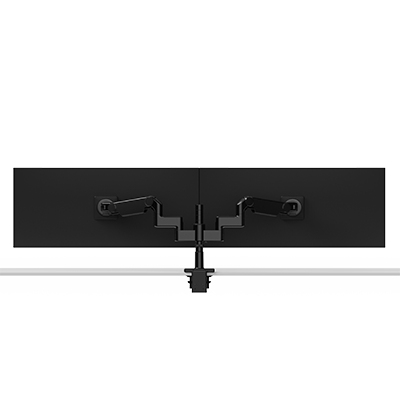 M/Flex M8.1 dubbele monitorarm, 10 cm/dynamische verbindingen, 30 cm staander, 100 x 100 mm VESA