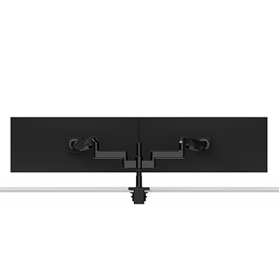 M/Flex M8.1 dubbele monitorarm, 20 cm/dynamische verbindingen, 30 cm staander, 100 x 100 mm VESA